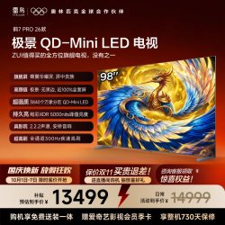 雷鸟 鹤7 Pro 26款 98R79A Pro 液晶电视 98英寸 4K
