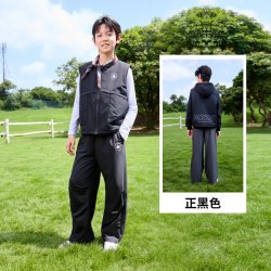 匡威儿童夹克男童春秋外套两件套马甲官方青少年休闲防风时尚舒适