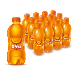 百事 MIRINARA 美年达 汽水 橙味 300ml*12瓶