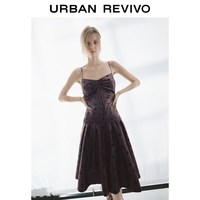 URBAN REVIVO UWA760001 波点吊带连衣裙