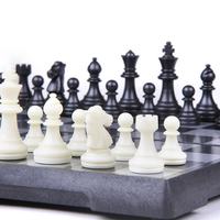 UB 国际象棋 磁性折叠圆角款黑白入门教学培训 4852C(大号)