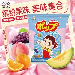 不二家 30支/60支盒装大棒棒糖糖果零食中秋品办公喜糖招待