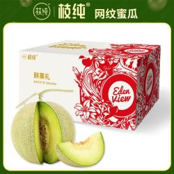 枝纯 网纹蜜瓜 3斤 新鲜水果