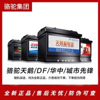 百亿补贴：骆驼蓄电池 骆驼天鹅牌系列电瓶汽车蓄电瓶蓄电池12V45ah60ah70ah