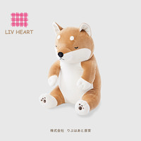 亲子时光：LIV HEART呼噜学院 坐姿柴犬抱枕玩偶巴哥犬毛绒玩具公仔陪伴礼物