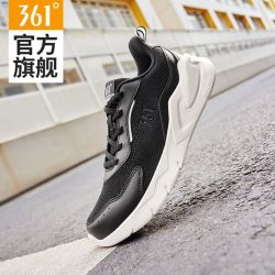 361° 女鞋运动鞋秋季新款网面透气跑步鞋女士软底轻便休闲跑鞋防滑