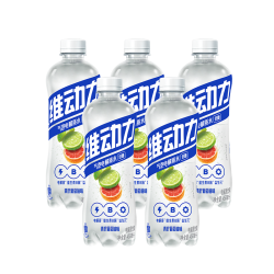 百事 维动力气泡电解质水 柠檬黄瓜青柠葡萄柚味 450ml