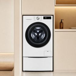 LG 双擎13.5/7kg多筒分区洗衣机全自动洗烘一体速净喷淋FCW13DWW