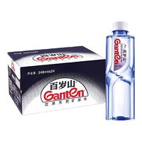 百岁山 饮用天然矿泉水 348mL*24瓶/箱 顺丰包邮