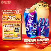 宅家食光：珠江啤酒 inb啤酒 500ml*12罐
