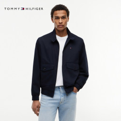 TOMMY HILFIGER Tommy26秋冬男装商务休闲大口袋双拉链立领夹克外套