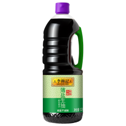 李锦记 薄盐生抽1.28L家用黄豆酿造酱油炒菜蘸点酱油凉拌