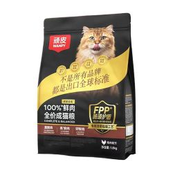 顽皮 小金盾100鲜肉1.8KG鲜肉全价成猫粮冻干猫粮增肥营养