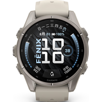 佳明 Fenix9 钛合金表壳 灰 43mm 蓝牙版 智能运动手表