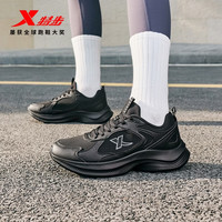 特步 女款跑鞋运动鞋 秋冬季新款  黑色