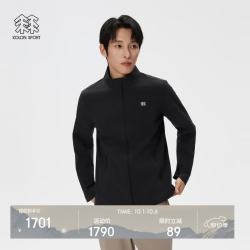KOLON SPORT TECHSHELL 3L软壳夹克 透湿防水防风 黑色BK-男 XL