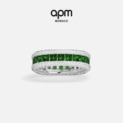 APM Monaco Monaco绿色戒指