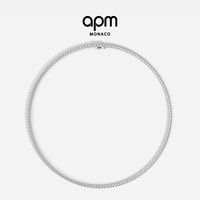 APM Monaco 白色Tennis 情侣锁骨链