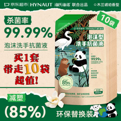 海氏海诺 环保洗手液泡沫抗菌200ml