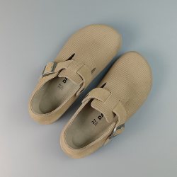 岛外 秋冬全包软木单鞋