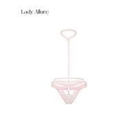 LADYALLURE 「LA」Amy·桃色支配｜温柔纯欲性感蕾丝挂脖内搭氛围感女士内裤
