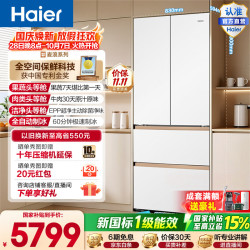 海尔 BCD-513WGHFD1BW9U1 全空间保鲜 513L 多门变频冰箱
