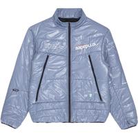 Aape 字母印花硅胶徽章反光加厚男士夹克
