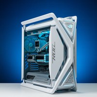 ROG 全家桶AMD  9800X3D 无显卡台式DIY水冷异形机箱电脑创世神女主播