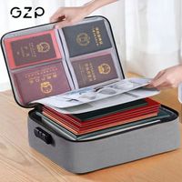 清洁收纳：GZP 家庭证件收纳包户口档案整理出生证明多层档案多功能重要文件