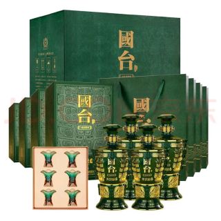 国台 青铜纪 53度 酱香型白酒 500mL  整箱送酒具