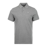 Barbour 26ss新品棉质格纹滚边品牌标志男士短袖Polo衫T恤
