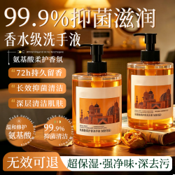 LAYANANA 氨基酸香氛清洁洗手液泡沫儿童大人通用抑菌滋润易冲洗护手500ml