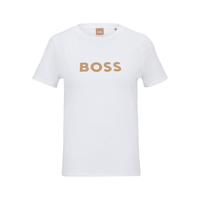 BOSS 女士纯棉短袖T恤