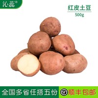 沁蕊 云南红皮土豆 500g