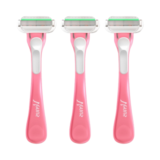 吉列 venus维纳斯芦荟脱毛刀敏感肌女士手动刮毛刀腋毛脱毛刀