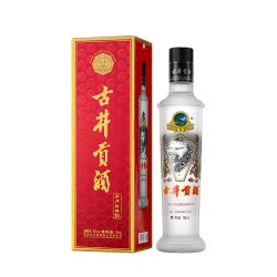 古井贡酒 岁月经典10小酒55度125ml*1瓶尝鲜装白酒浓香型