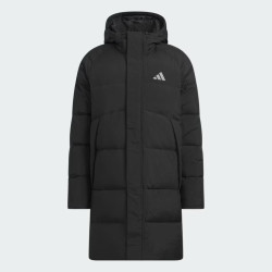 阿迪达斯 男 LINEAR MID LENGTH DOWN JACKET 羽绒服 KQ5514 黑色 L