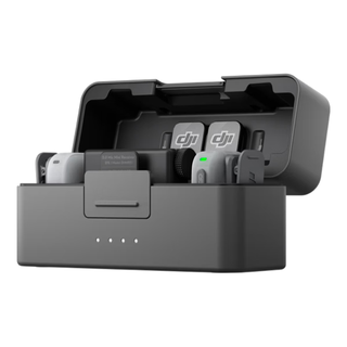 大疆 DJI Mic Mini 2 无线领夹麦克风 两发一收带充电盒+声卡