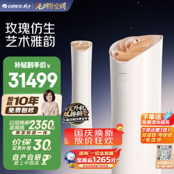格力 KFR-72LW/(72501)FNhAe-B1(WIFI) AI语音 3匹 玫瑰 立柜式空调