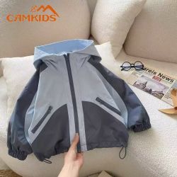 CAMKIDS 男童外套春秋款2026新款中小童秋装风衣宝宝男宝秋季衣服反季