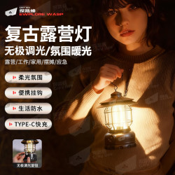 探路蜂 EWPLIRE WASP 探路蜂 L1露营灯帐篷灯户外野营灯挂灯停电应急充电照明超亮照明灯泡摆摊