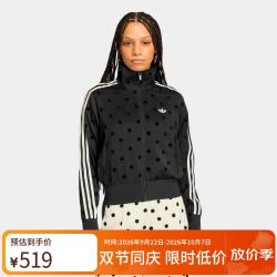 阿迪达斯 三叶草系列 女 FB TT 梭织外套 KV1166 黑色 M