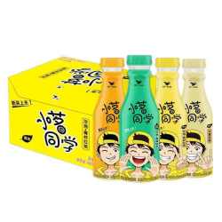 统一 小茗同学冷泡青柠红茶冰橘绿茶480ml*15瓶果茶饮料
