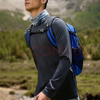 户外徒步：狼爪 jackWolfskin狼爪THERMAL长袖速干T恤男秋季新款5029092 午夜深蓝/C0412 （尺码偏小，建议拍大一码）