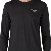 巴塔哥尼亚 Long Sleeve Cap Cool Merino Blend Graphic Shirt - Men's