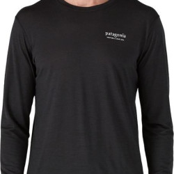 巴塔哥尼亚 Long Sleeve Cap Cool Merino Blend Graphic Shirt - Men's