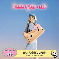 慵懒时光：野兽派家居 三丽鸥Hello Kitty造型抱枕异形靠垫 复古收音机