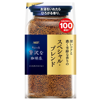 AGF 日本进口咖啡美式无蔗糖速溶冻干咖啡粉蓝金袋装200g