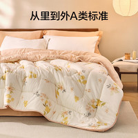 乐蜗家纺 罗莱家纺 A类抗菌春秋被-微风含香 200*230cm