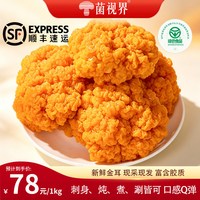 新鲜金耳菌云南特产顺丰速运直发鲜黄金耳黄木耳刺身炖汤羹非干货
